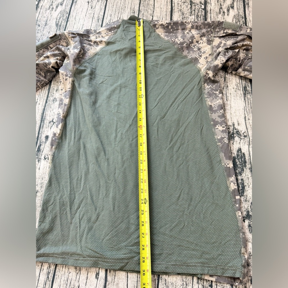 Massif US Army Combat Shirt Men Large, Digital Camo, Flame Resistant, Stretch - Picture 11 of 16